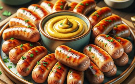  Bratwurst! Savory Bites of Tradition Meet the Tangy Delight of Mustard