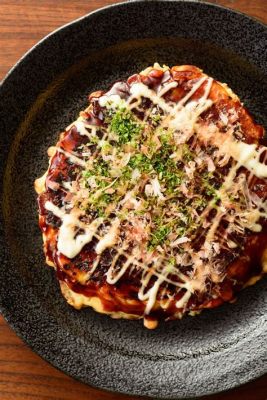  Quadruple-Fried Okonomiyaki: A Savory Symphony of Textures and Umami Explosions!